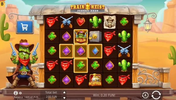Train Heist Johnny Cash gameplay screenshot