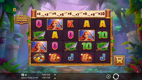 Treasure Explorer gameplay screenshot