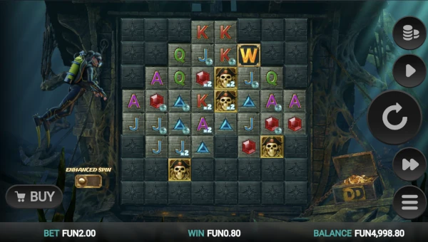 Treasure Tumble gameplay screenshot