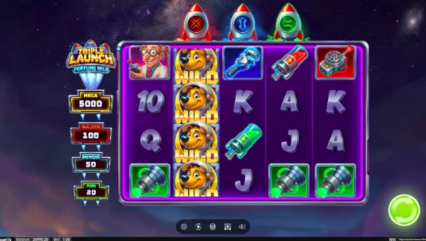Triple Launch Fortune Wild gameplay screenshot