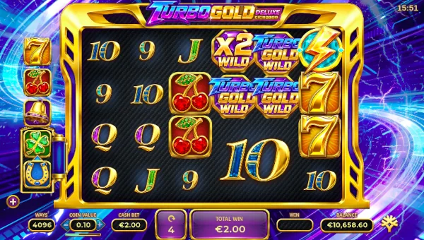 Turbo Gold Deluxe bonus features