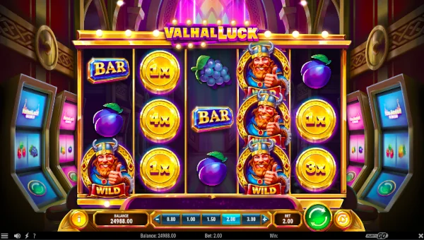 ValhalLuck gameplay screenshot