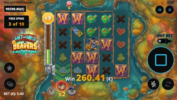 Wet and Wild Beavers bonus features