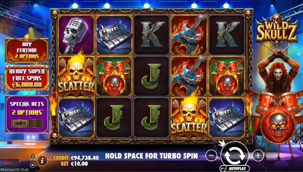 Wild Skullz gameplay screenshot