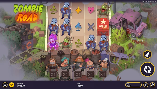 Zombie Road gameplay screenshot